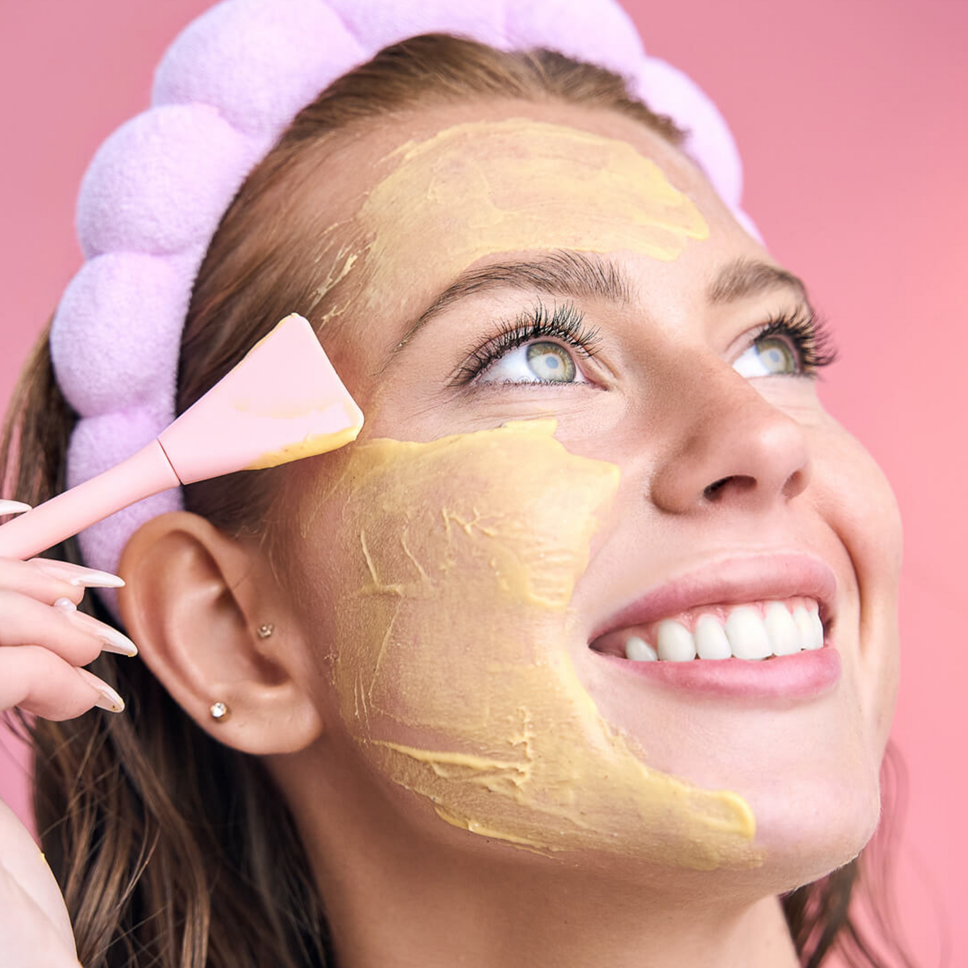 hibiscus clay mask