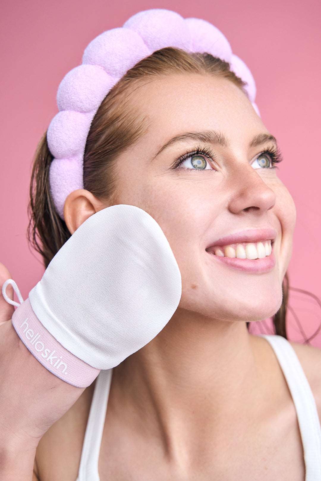 Helloskin Silk Exfoliating Face Glove