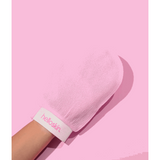 His & Hers Helloskin Exfoliating Glove (Pink & Black)