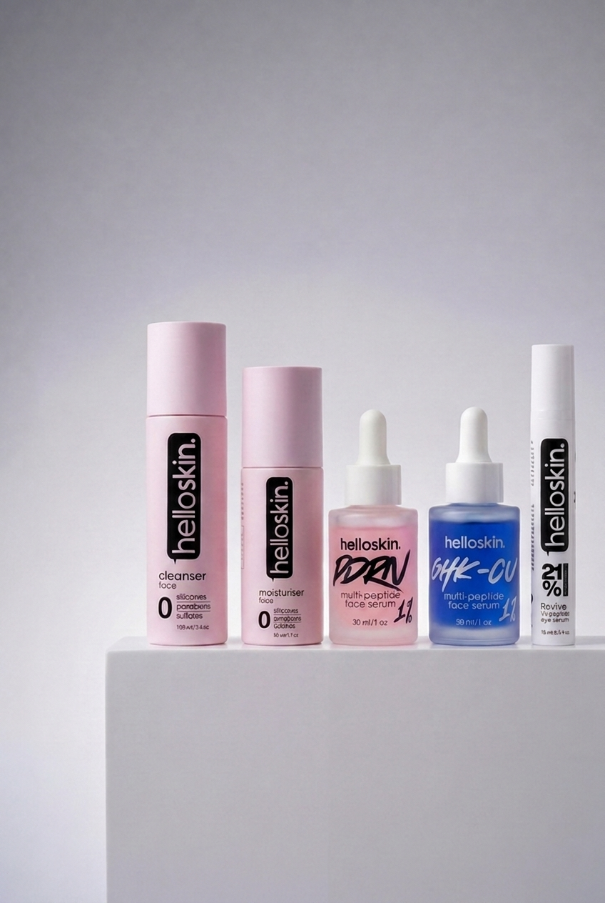 The Complete Face — Cleanser + GHK-Cu + PDRN + Revive Eye Serum + Moisturiser